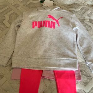 Puma new girl set size 5/6